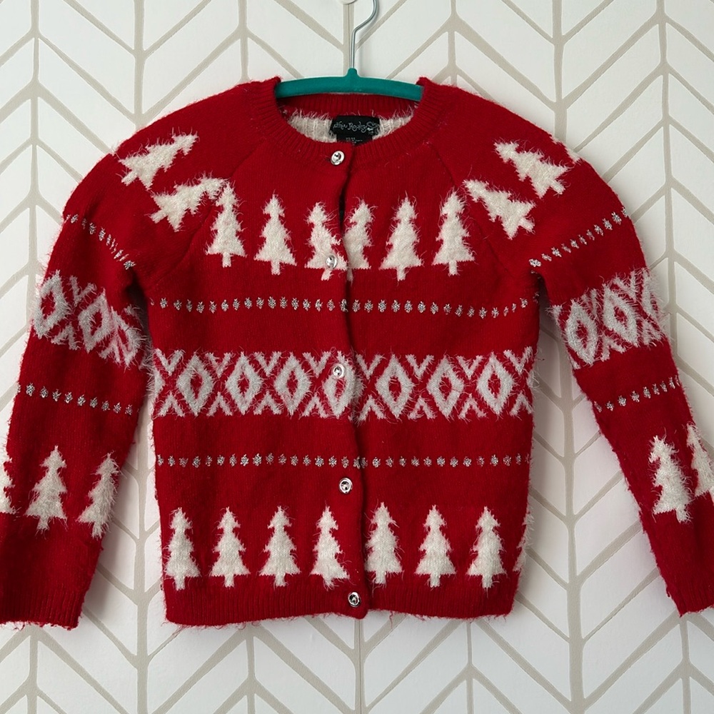 Girls holiday sweater